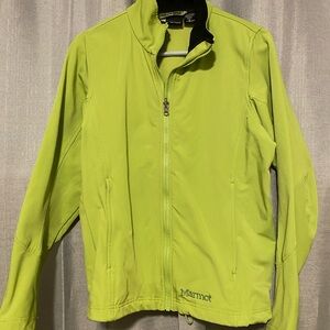 Marmot Lime Green Jacket. Women’s large
